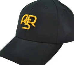 Sale cap with embroidered ASR monogram, Adult, Black Caps|Caps