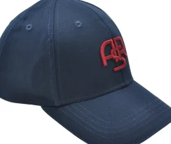 Clearance cap with embroidered ASR monogram, Adult, Blue Caps|Caps