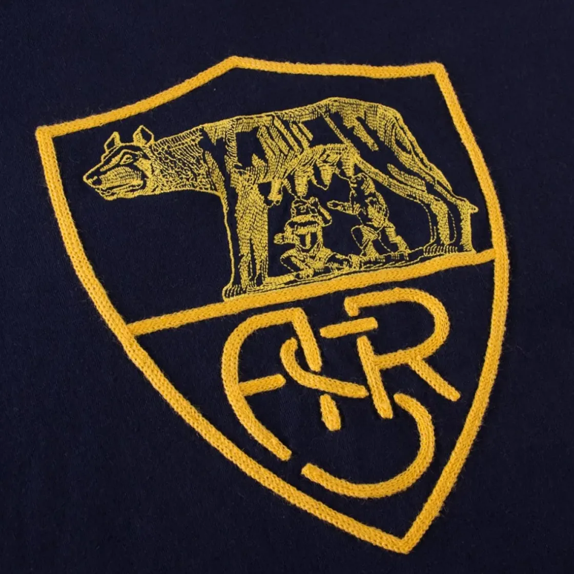 Fashion Heritage Crest logo T-shirt, Men, Blue T-shirts & Polo