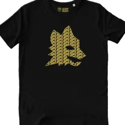 Hot Lupetto Logo Collection T-Shirt, Black T-shirts & Polo