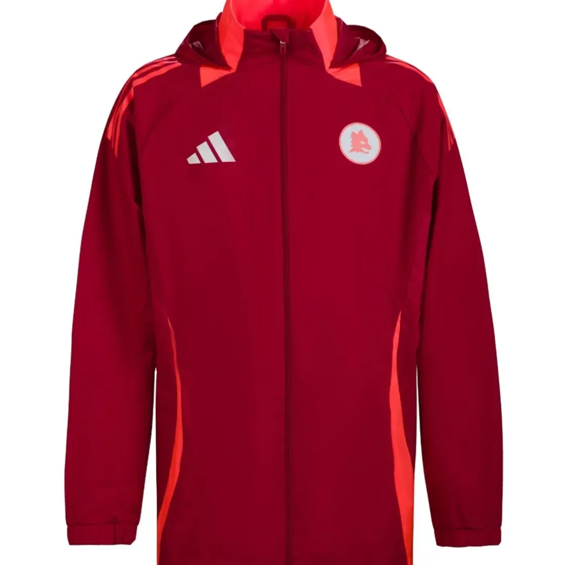 Hot Men Hooded Coach's Jacket, Red, Men Jackets