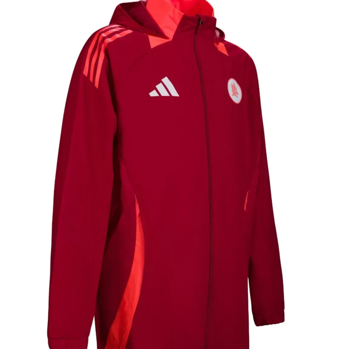 Hot Men Hooded Coach's Jacket, Red, Men Jackets
