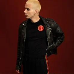 Cheap Retro Sporty Pants, Adult, Black Tracksuits & Pants