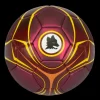 Discount soccer ball metallic finish and Wolf Logo, Size 1 Footballs