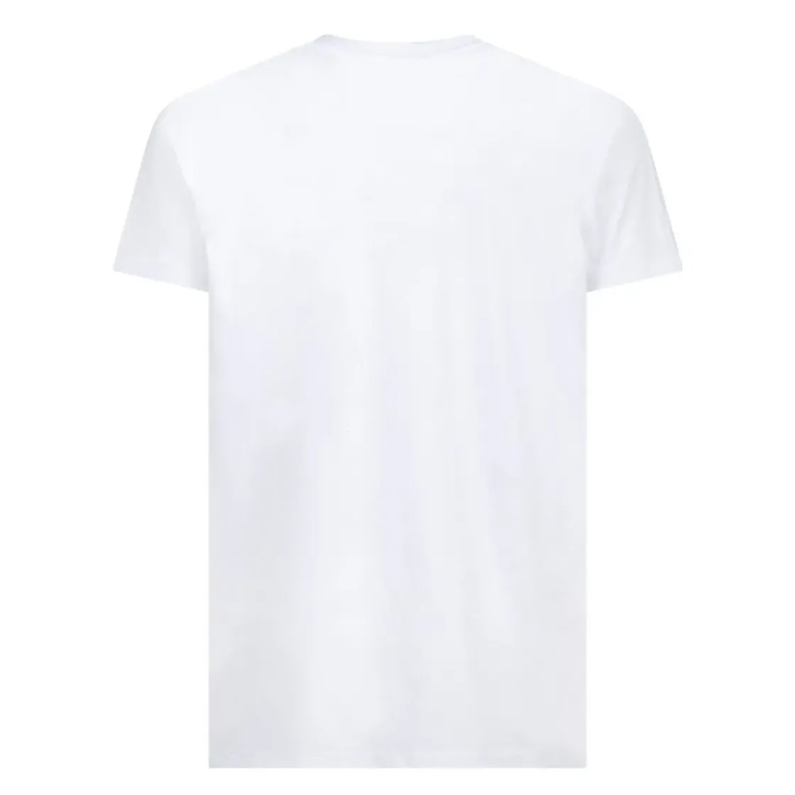 Best Sale T-shirt large embroidered logo ROMAMOR, Adult, White T-shirts & Polo
