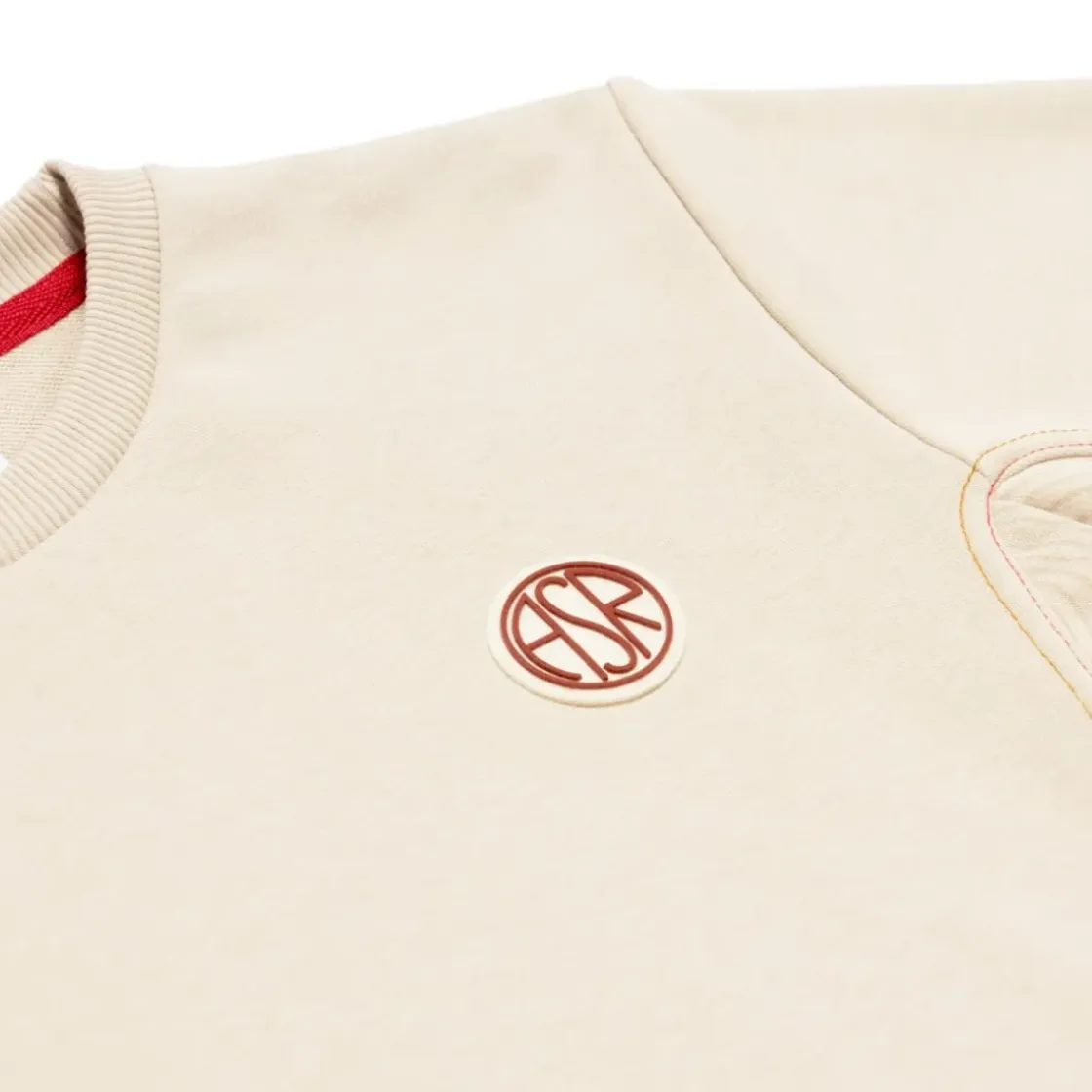 New ASR logo crew-neck sweatshirt, Kids, White Cream Kids Sweatshirts