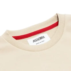 New ASR logo crew-neck sweatshirt, Kids, White Cream Kids Sweatshirts