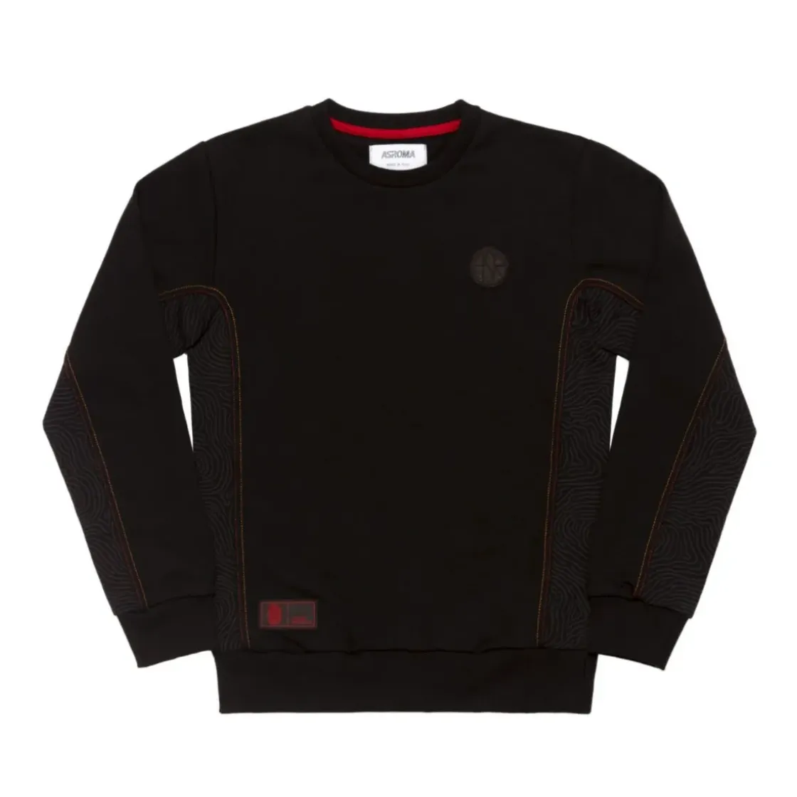 Best Sale ASR logo crew-neck sweatshirt, Kids, Black Kids Sweatshirts