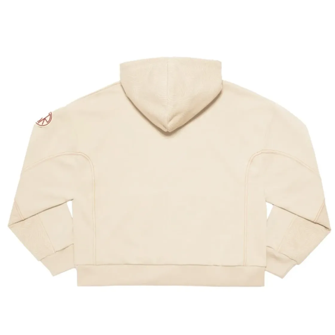 Clearance ASR logo cropped hoodie, Women, White Cream Women Sweatshirts