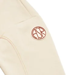 Clearance ASR logo cropped hoodie, Women, White Cream Women Sweatshirts