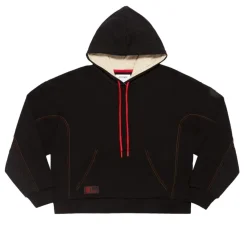 Cheap ASR logo cropped hoodie, Women, Black Women Sweatshirts