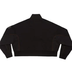 Discount ASR logo cropped sweatshirt, Women, Black Women Sweatshirts