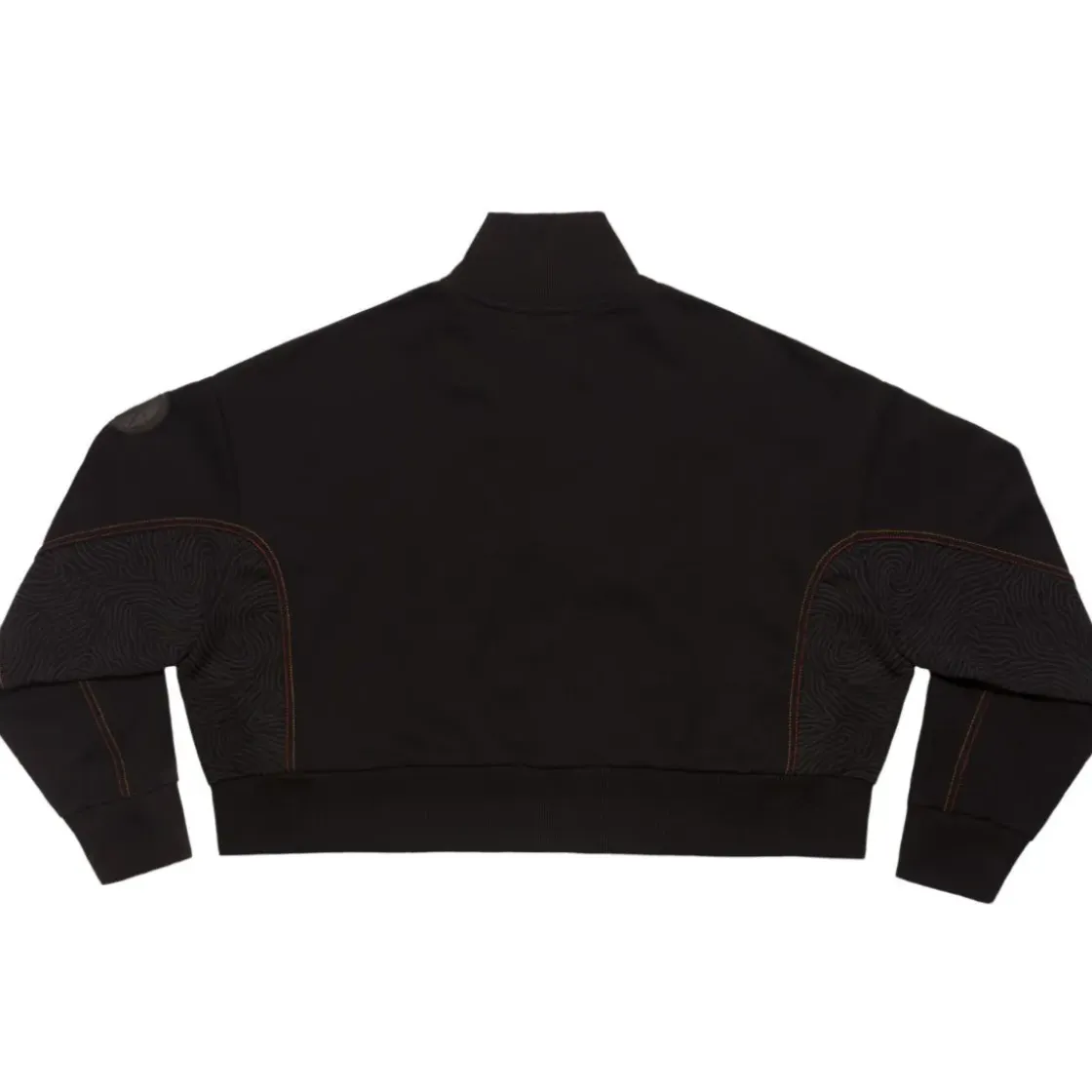 Discount ASR logo cropped sweatshirt, Women, Black Women Sweatshirts