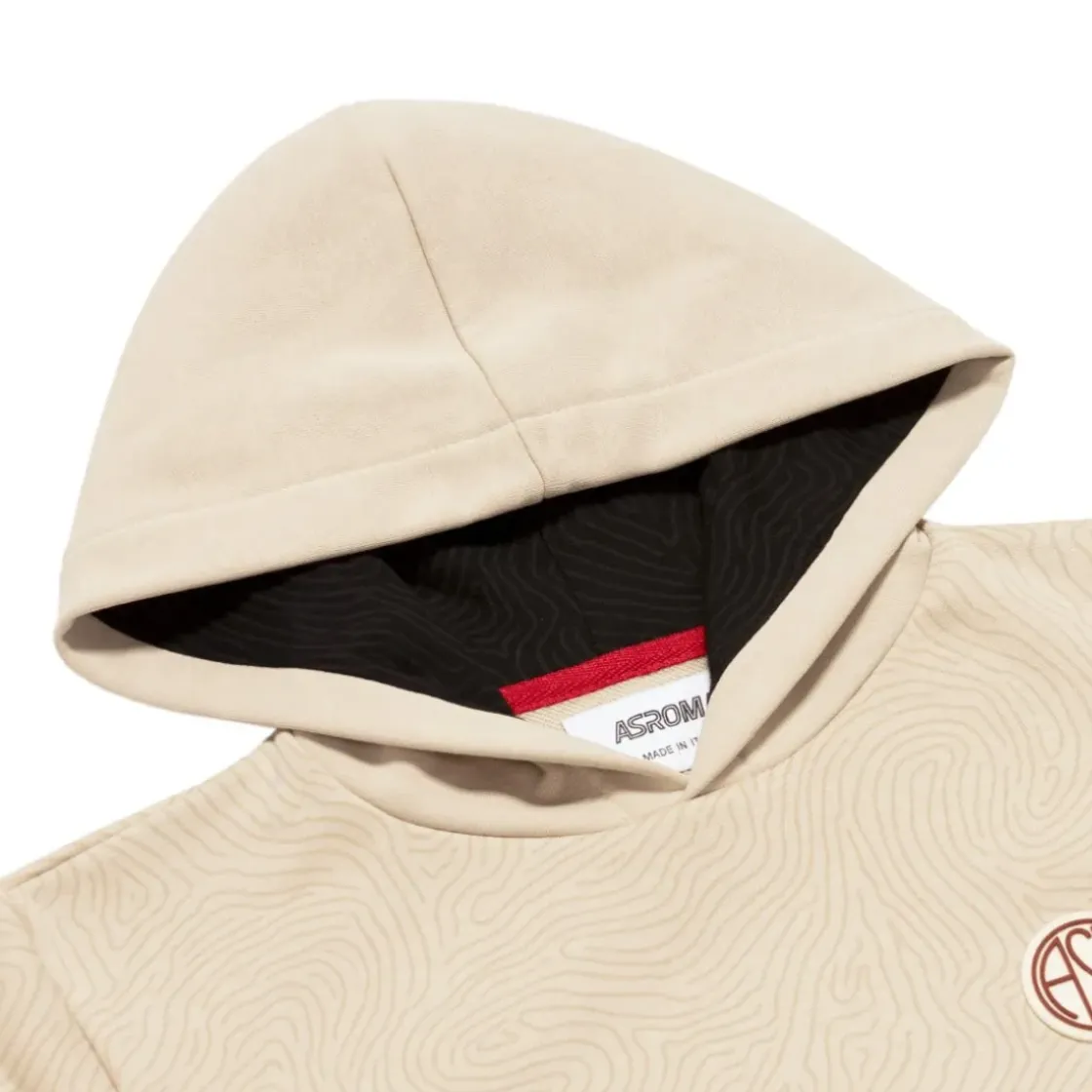 Clearance ASR logo hoodie, Kids, White Cream Kids Sweatshirts