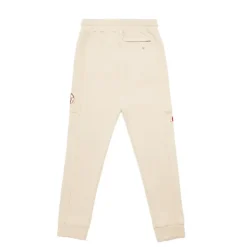 Hot ASR logo jogger pants, Men, White Cream Tracksuits & Pants