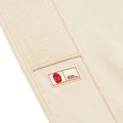 Hot ASR logo jogger pants, Men, White Cream Tracksuits & Pants