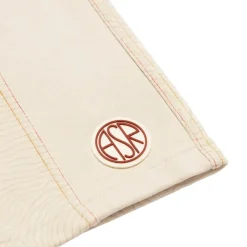Cheap ASR Logo Shorts, Kids, White Cream Kids Tracksuits & Pants