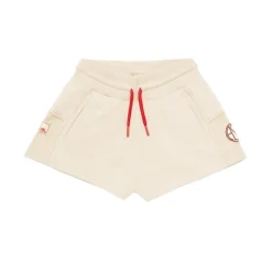 Sale ASR Logo Shorts, Women, White Cream Women Tracksuits & Pants