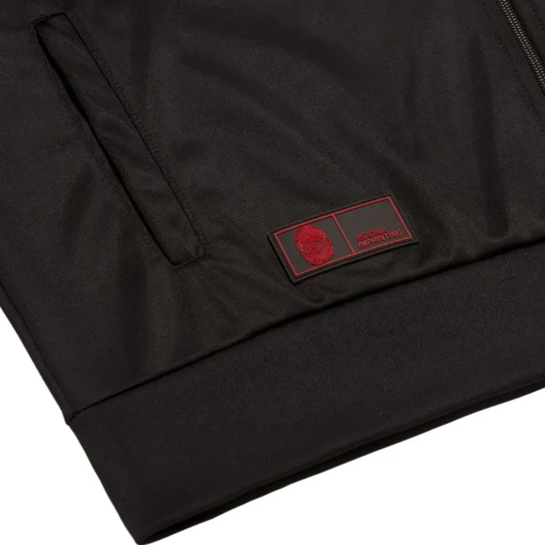 Clearance ASR logo track jacket, Men, Black Jackets