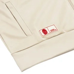 Cheap ASR logo track jacket, Men, White Cream Jackets
