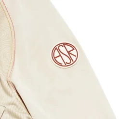 Cheap ASR logo track jacket, Women, White Cream Women Jackets