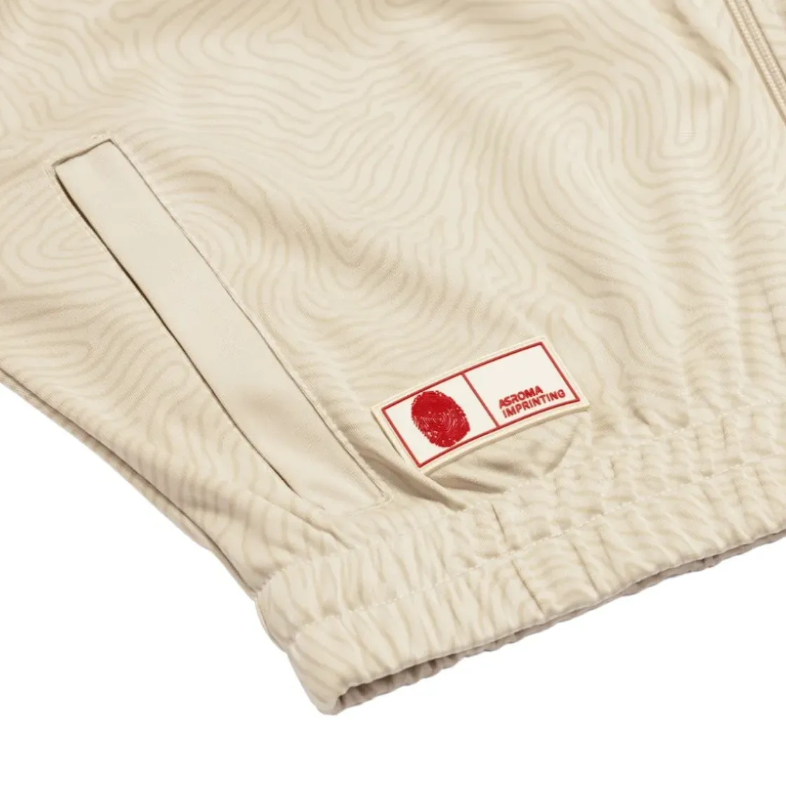 Cheap ASR logo track jacket, Women, White Cream Women Jackets