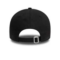 New 9Forty Logo Crest Cap, Adult, Black Caps|Caps