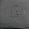 Best Sale Lupetto logo genuine leather wallet, Men, Black Wallets