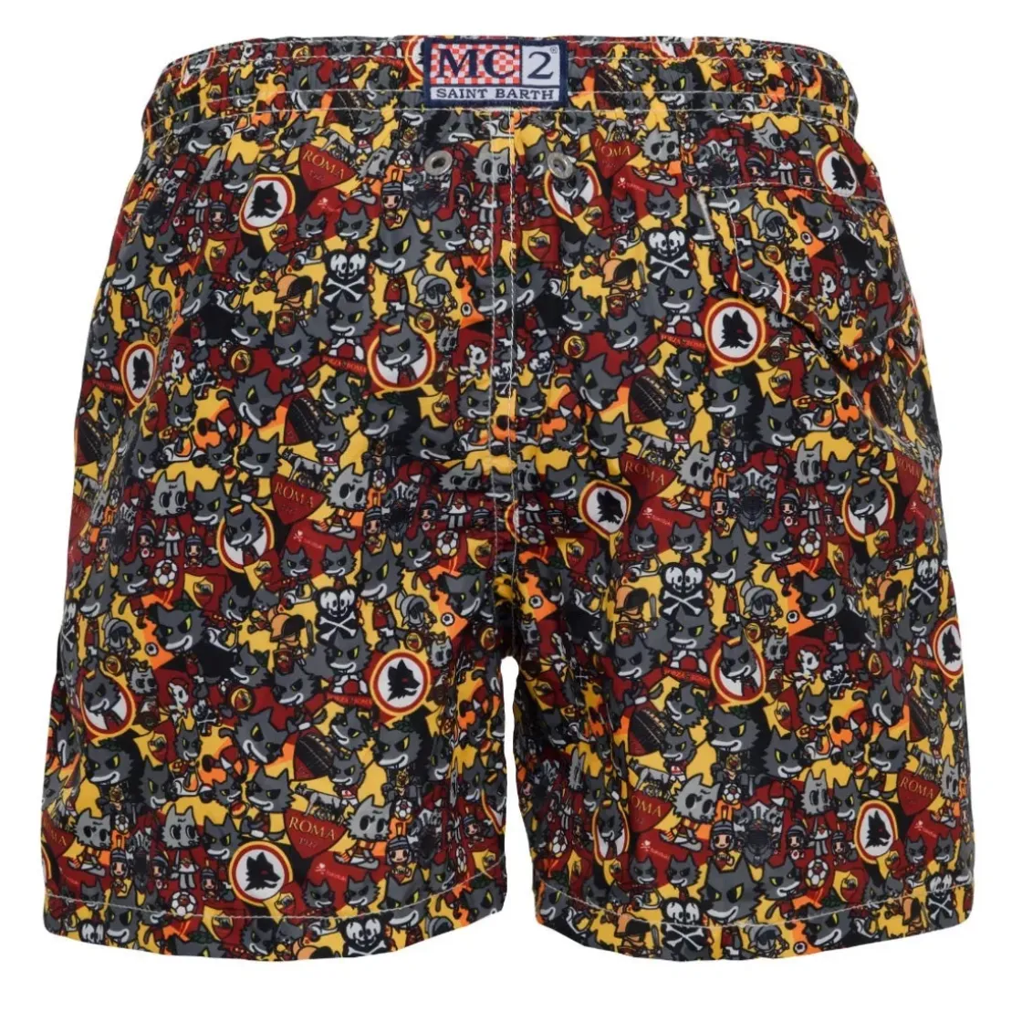 Best Sale Saint Barth x Tokidoki Swimsuit Micro Fantasy, Kids, Burgundy Kids Beach & Pool|Beachwear