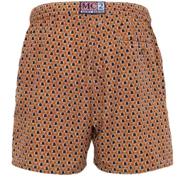Cheap Saint Barth Wolf Cub Logo Swimsuit Micro Fantasy, Man, Orange Beach & Pool|Beachwear