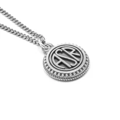 Cheap Snake Chain Necklace X Nove25 ASR Pendant, Unisex, Sterling Silver Jewellery