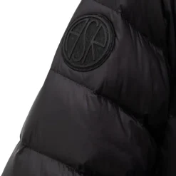 Cheap Ultralight Down jacket 100gr logo, Adult, Black Jackets